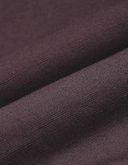 Flying Machine Deep Purple Solid Cotton Regular Fit Men's Shirt