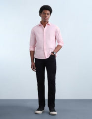 Flying Machine Men's Oxford Regular Fit Shirt