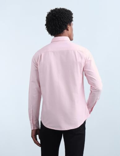 Flying Machine Men's Oxford Regular Fit Shirt