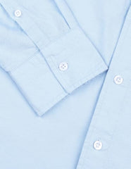 Flying Machine Light Blue Cotton Oxford Regular Fit Men's Shirt