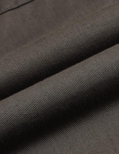 Flying Machine Grey Solid Twill Relaxed Fit Men's Shirt