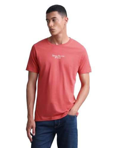 Flying Machine Men's Graphic Printed Regular Fit T-Shirt