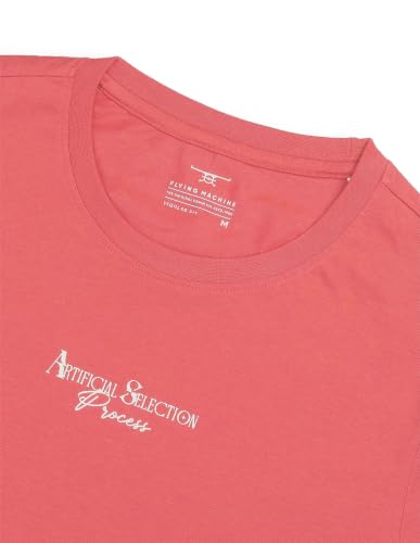 Flying Machine Men's Graphic Printed Regular Fit T-Shirt
