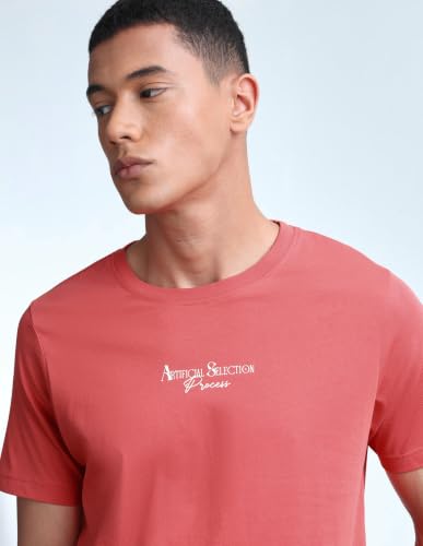 Flying Machine Men's Graphic Printed Regular Fit T-Shirt