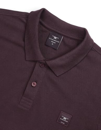Flying Machine Men's Solid Regular Fit Polo Shirt
