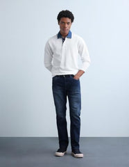 Flying Machine Men's Solid Regular Fit Polo Shirt