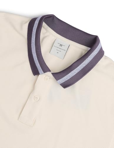 Flying Machine Egret Solid Cotton Regular Fit Men's Polo Shirt