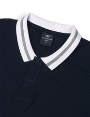 Flying Machine Men's Solid Regular Fit Polo Shirt