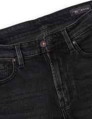 Flying Machine Men's Freddie Slim Straight Fit Whiskered Jeans
