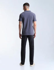 Flying Machine Men Indigo Solid Slim Fit Straight Leg Men's Jeans