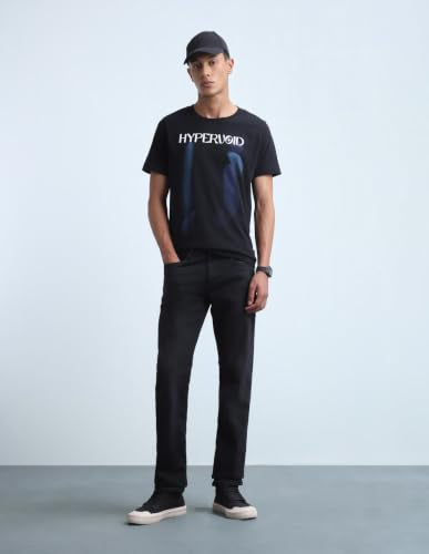 Flying Machine Men's Mid Rise Freddie Slim Straight Fit Jeans