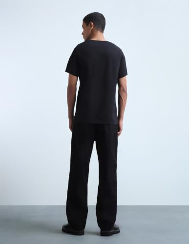 Flying Machine Men's Mid Rise Cobain Loose Fit Jeans