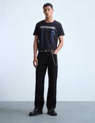 Flying Machine Men's Mid Rise Cobain Loose Fit Jeans