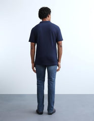 Flying Machine Medium Blue Solid Slim Fit Men's Jeans