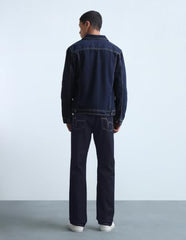 Flying Machine Men's Bruce Bootcut Fit Rinsed Jeans