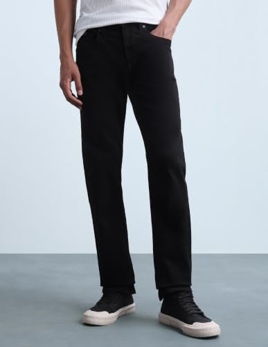 Flying Machine Men's Mid Rise F-Jango Straight Fit Jeans