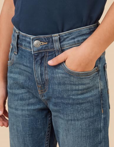 USPA Kids Boys Relaxed Fit Whiskered Jeans