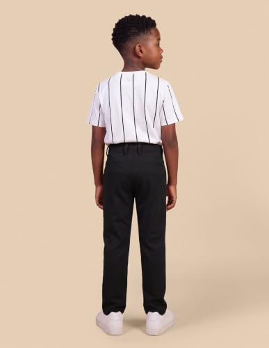 U.S. Polo Assn. Kids Solid Slim Fit Trousers