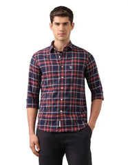 U.S.Polo Association Men's Tailored Fit Tartan Checked Shirt