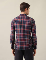 U.S.Polo Association Men's Tailored Fit Tartan Checked Shirt