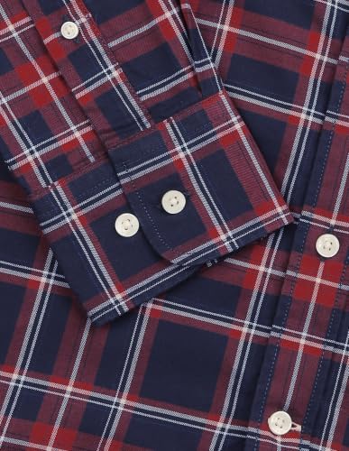 U.S.Polo Association Men's Tailored Fit Tartan Checked Shirt
