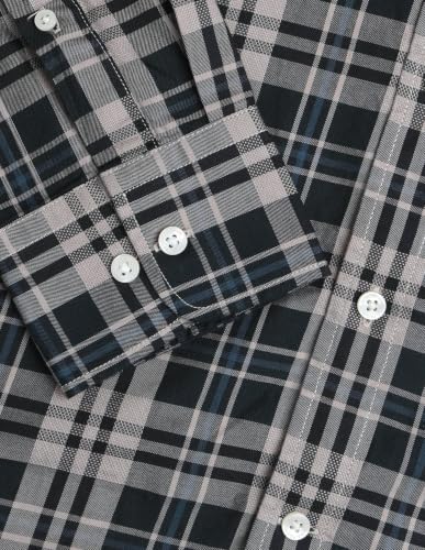 U.S. POLO ASSN. Dark Teal Plaid Tailored Fit Men's Shirt