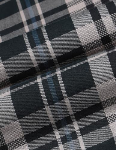 U.S. POLO ASSN. Dark Teal Plaid Tailored Fit Men's Shirt