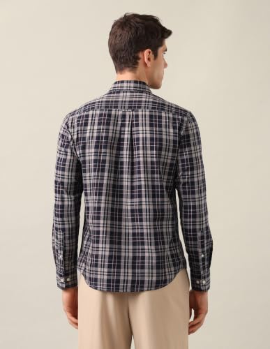 U.S.Polo Association Men's Tartan Checked Twill Shirt