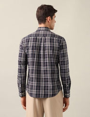 U.S.Polo Association Men's Tartan Checked Twill Shirt