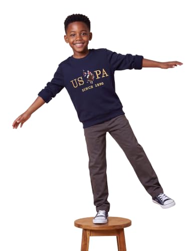 U.S. Polo Assn. Kids Brand Embroidered Regular Fit Sweatshirt