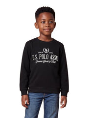 U.S. POLO ASSN. USPA Kids Boys Brand Embroidered Regular Fit Sweatshirt