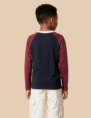 Uspa Kids Boys Brand Printed Regular Fit T-Shirt