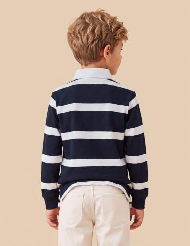 U.S. Polo Assn. Kids Horizontal Striped Regular Fit Polo Shirt