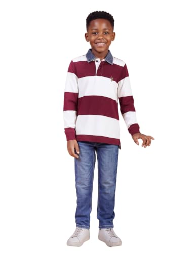 U.S. Polo Assn. Kids Horizontal Striped Regular Fit Polo Shirt