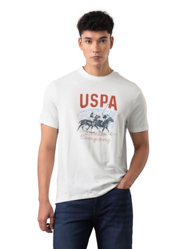 U.S. Polo Assn. Denim Co. Men's Graphic Brand Printed Slim Fit T-Shirt