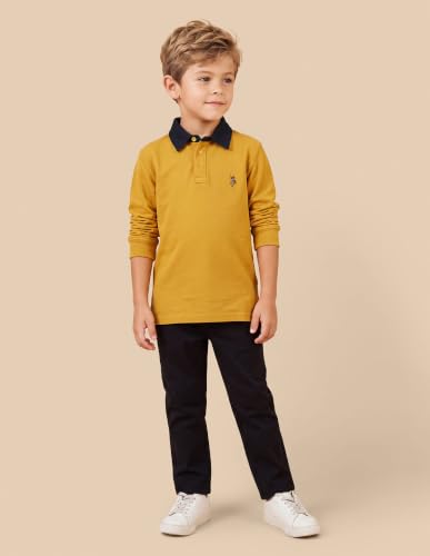 U.S. Polo Assn. Kids Solid Regular Fit Polo Shirt