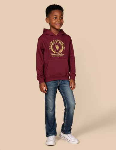 U.S. POLO ASSN. USPA Kids Boys Brand Embroidered Regular Fit Sweatshirt