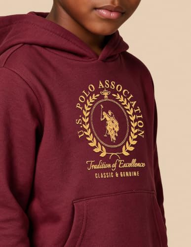 U.S. POLO ASSN. USPA Kids Boys Brand Embroidered Regular Fit Sweatshirt