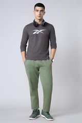 Reebok Men Olive Track Pant
