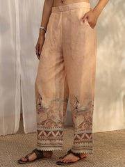 Libas Printed Cotton Blend Straight Co-Ord Set For Women (401496S)