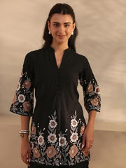 Libas Printed Cotton A-Line Co-Ord Set