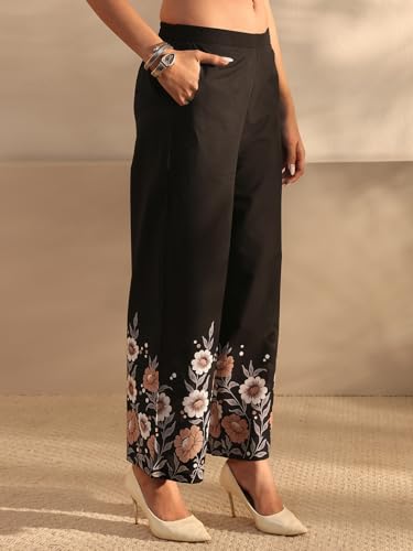 Libas Printed Cotton A-Line Co-Ord Set
