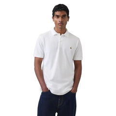 GAP Men Embroidered Regular fit Half Sleeve Collared Neck T-Shirt,Black,2XL