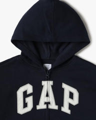 Kids Regular Fit Logo Zip-Front Sweatshirt