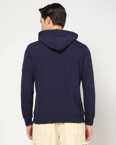Men's Numeric Hoodie, Navy, M