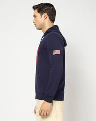 Men's Numeric Hoodie, Navy, M