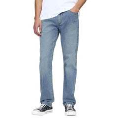 Men Mid Rise Jeans, LT. Blue, 30