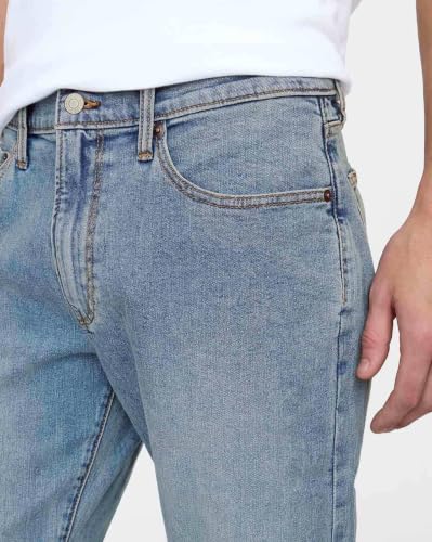 Men Mid Rise Jeans, LT. Blue, 30