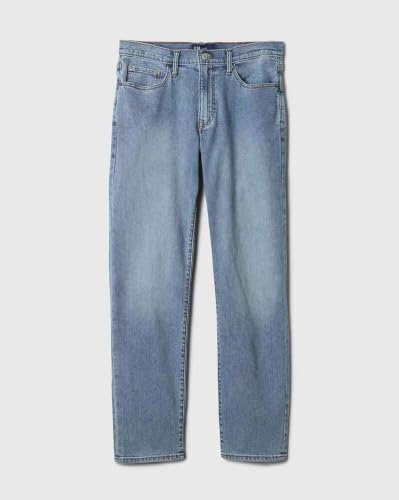 Men Mid Rise Jeans, LT. Blue, 30