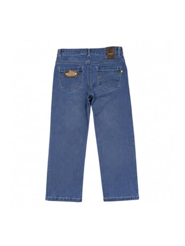Gini and Jony Boys Blue Denim Jeans Fixed Waist